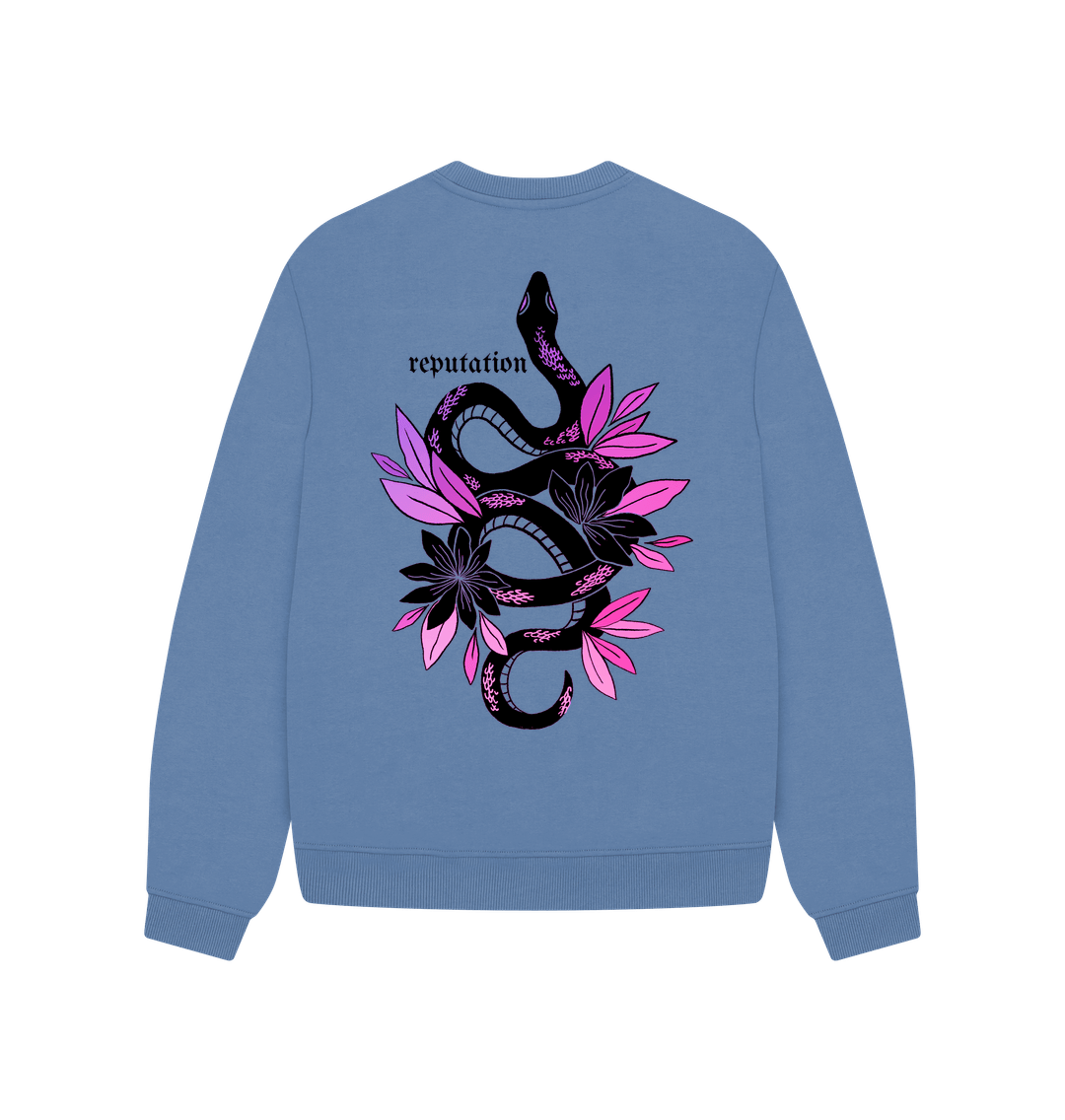 Taylor Swift Reputation inspired candy snake oversized jumper