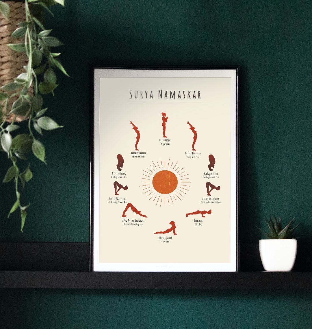 Sun Salutation Poster - Large
