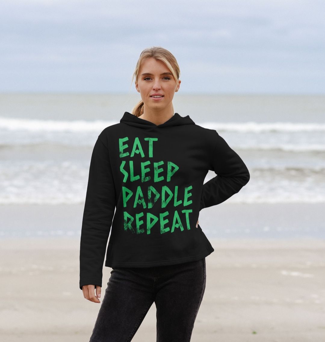 Eat Sleep Paddle Repeat Remill® Relaxed Fit Hoodie