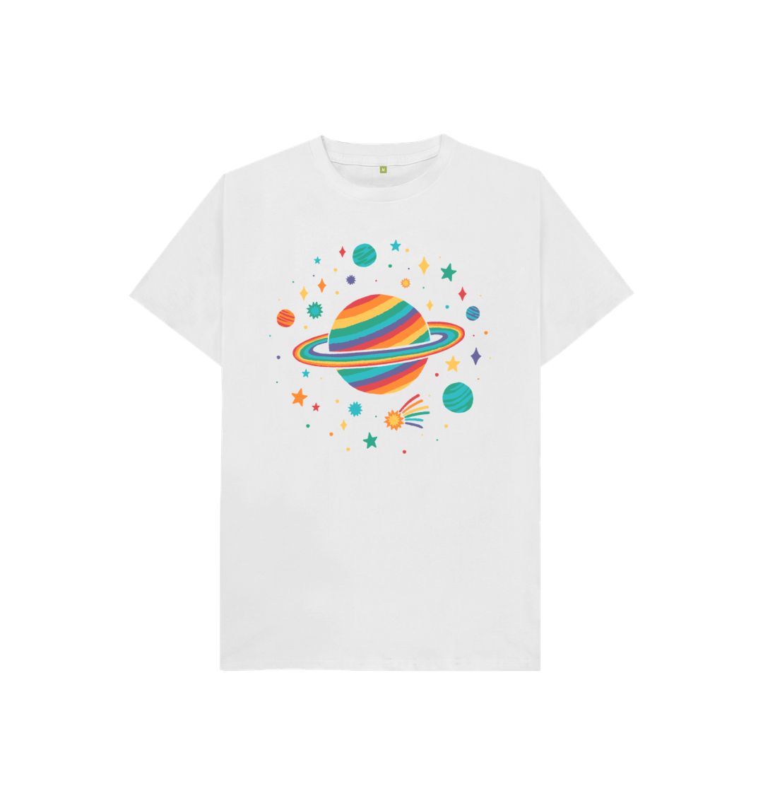 White Rainbow planet by Ella