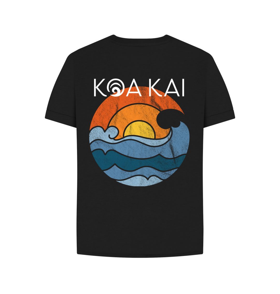 Koa Kai Sunset tee with back print