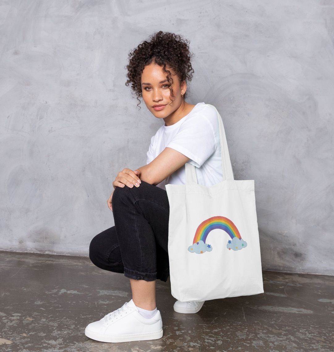 Rainbow tote bag