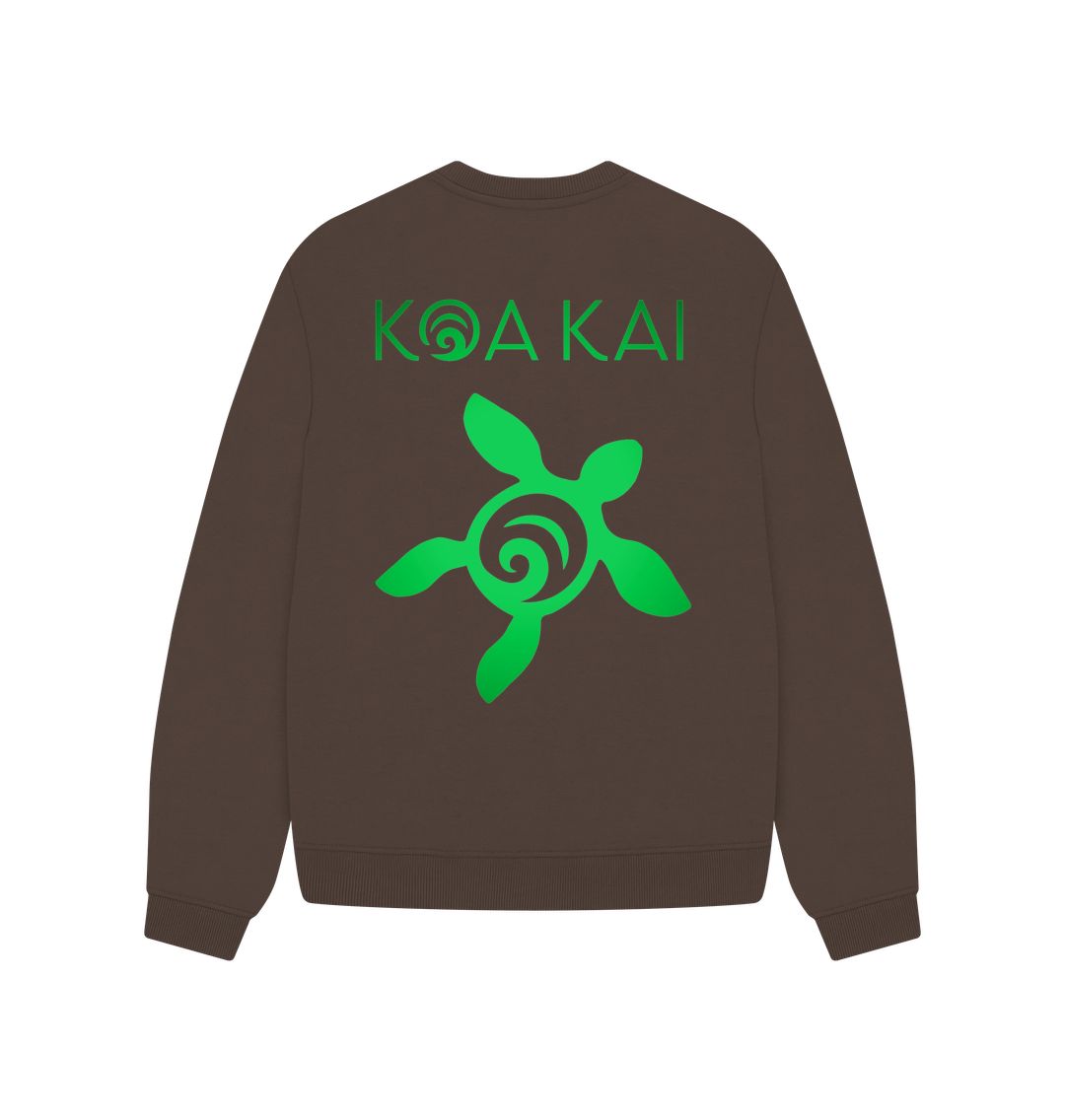 Olive Koa Kai oversized jumper