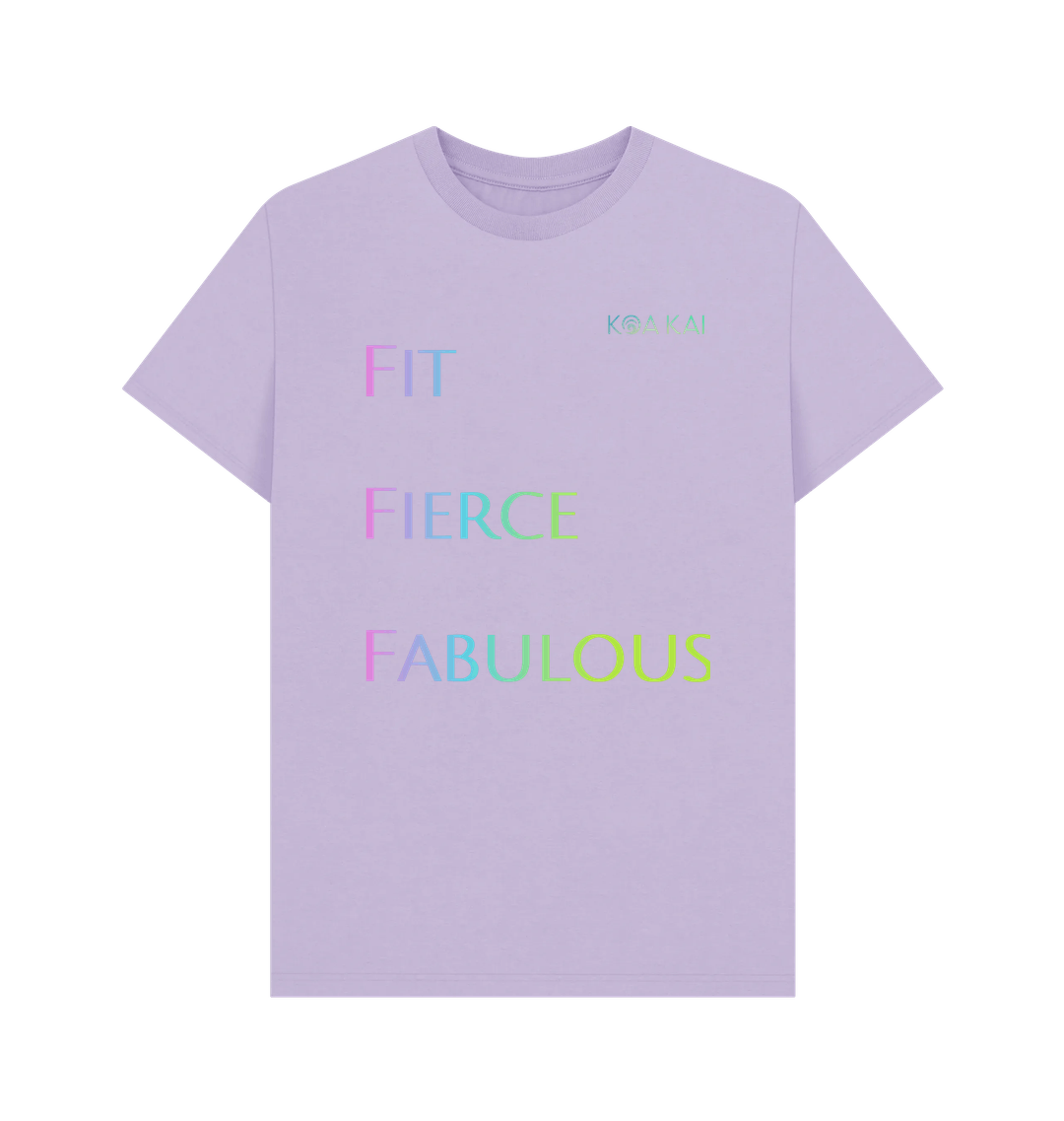 Lilac Printed T-shirt Front