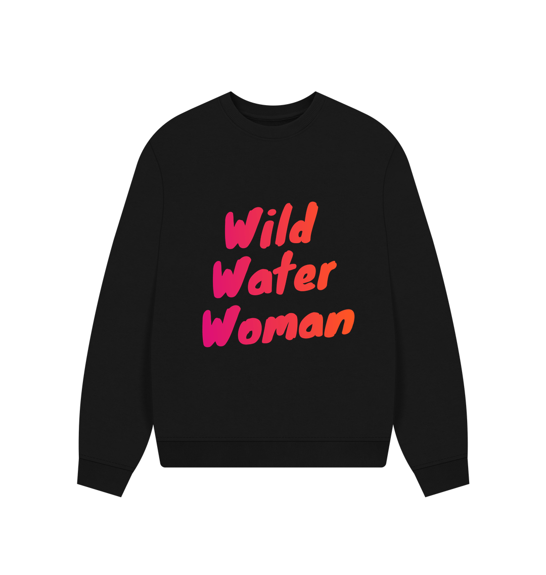 Black Printed Sweater