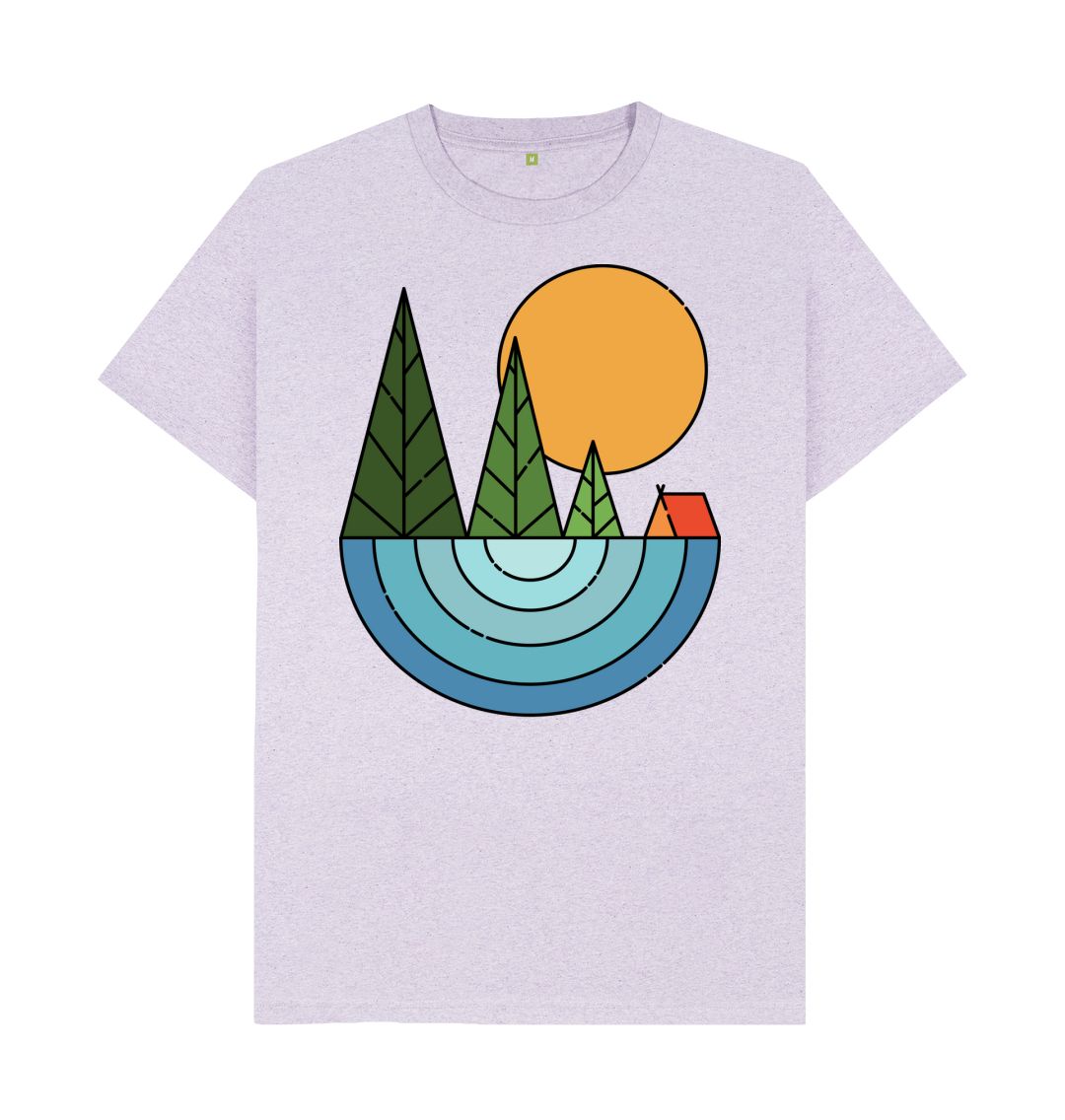 Light Purple Under the Sun remilled t-shirt