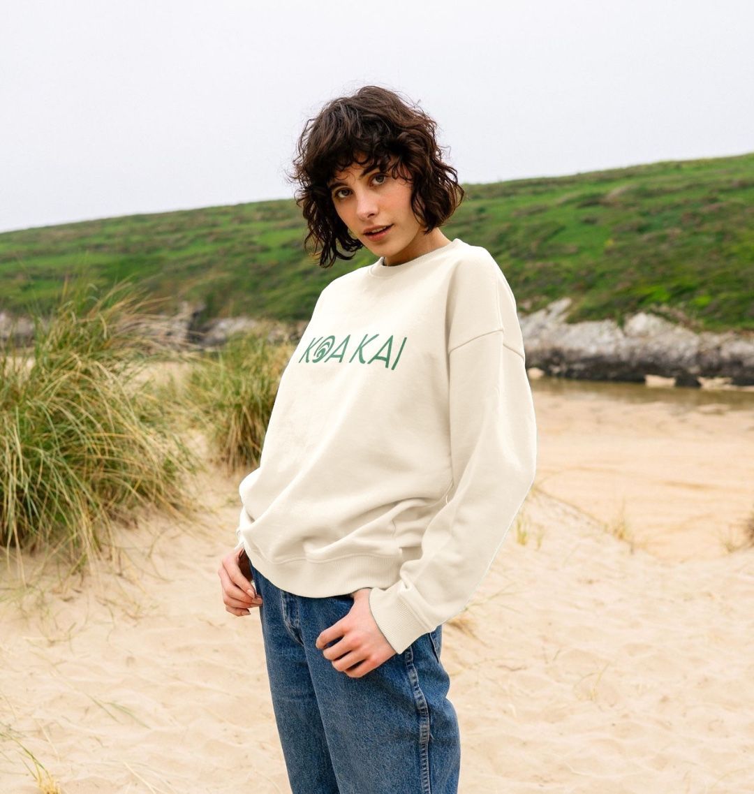 Koa Kai Olive Oversized jumper