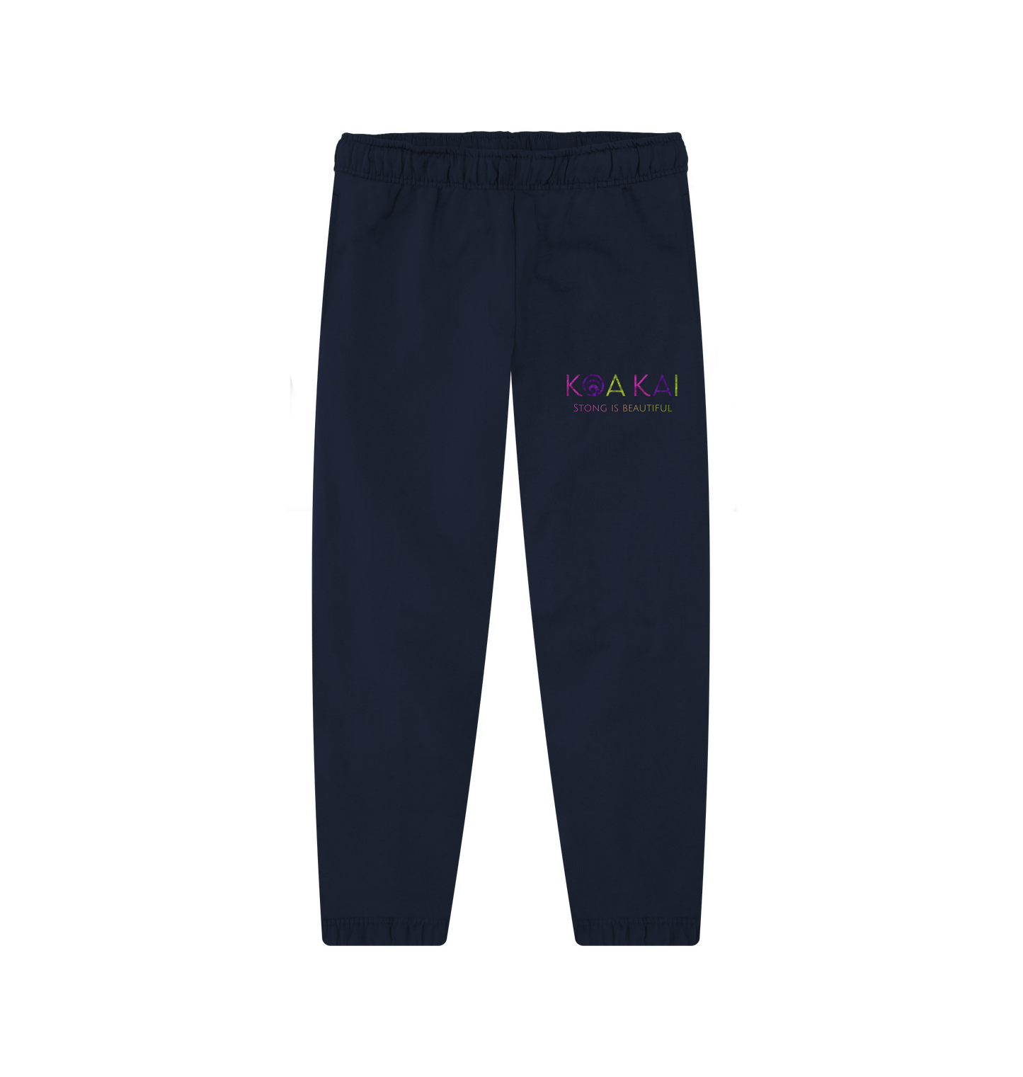 Navy Joggers Front