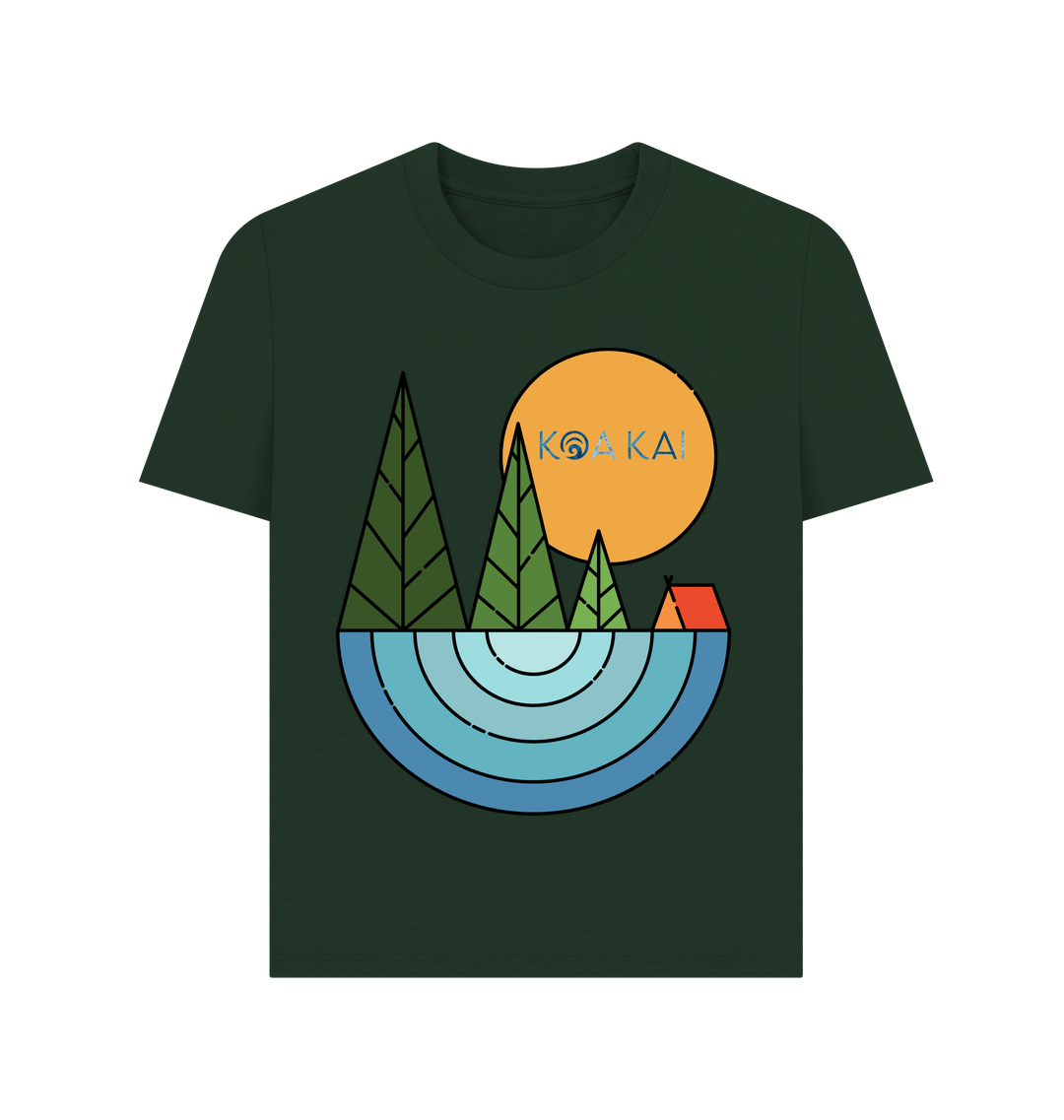 Evergreen Printed T-shirt Front