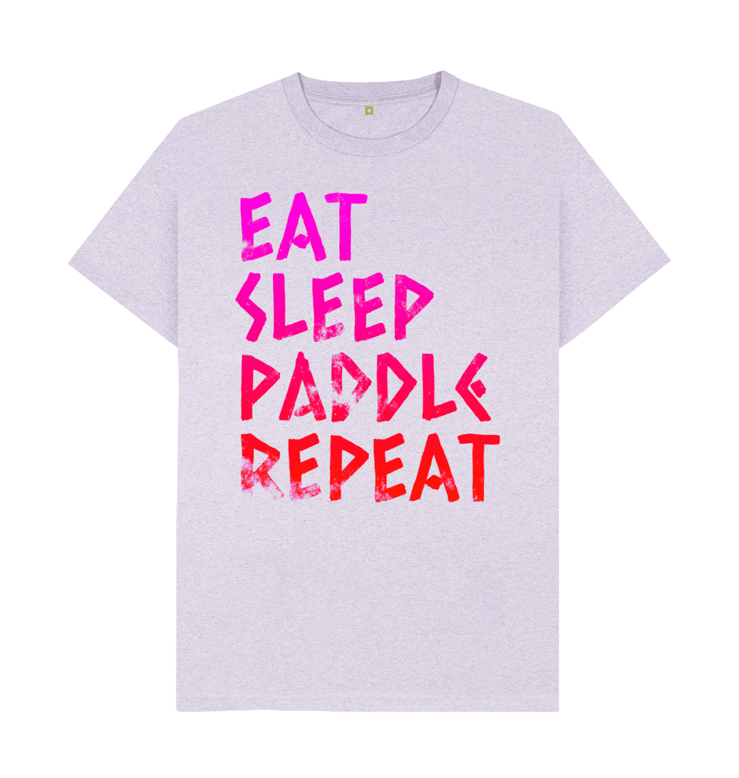 Light Purple Recycled Printed T-Shirt