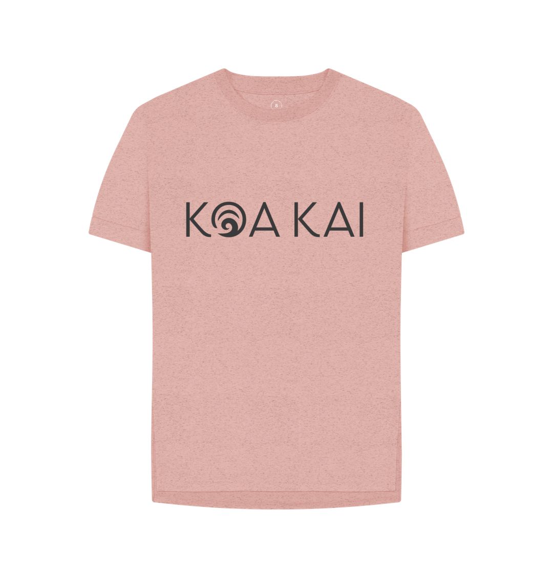 Sunset Pink Koa Kai Women's Remill\u00ae Relaxed Fit T-shirt