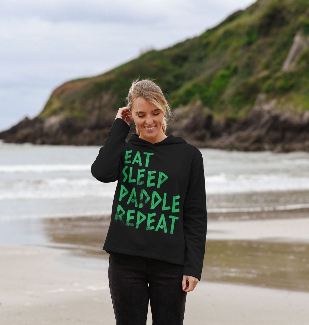 Eat Sleep Paddle Repeat Remill® Relaxed Fit Hoodie