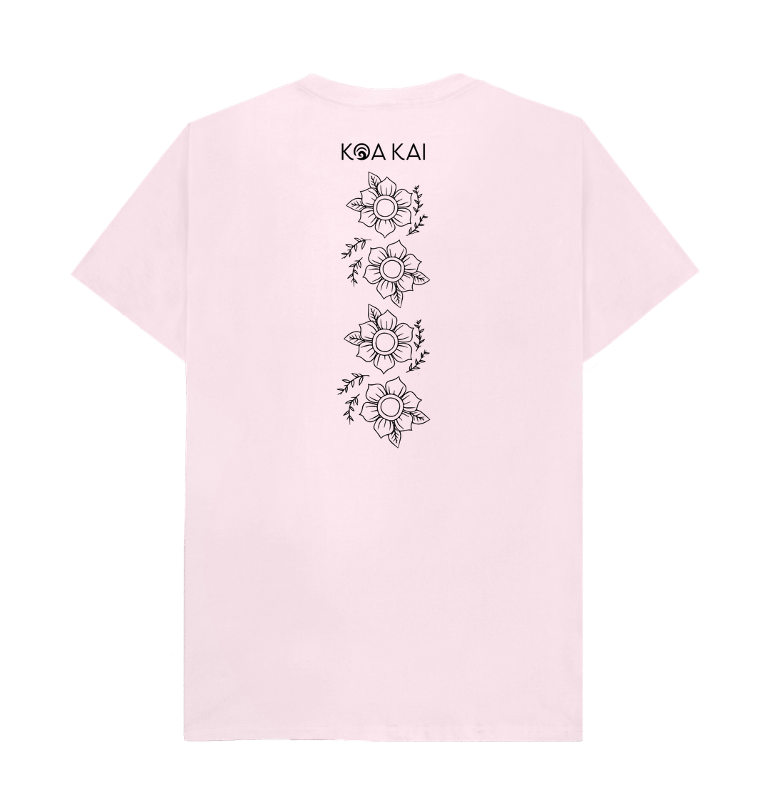 Woman’s pink tee