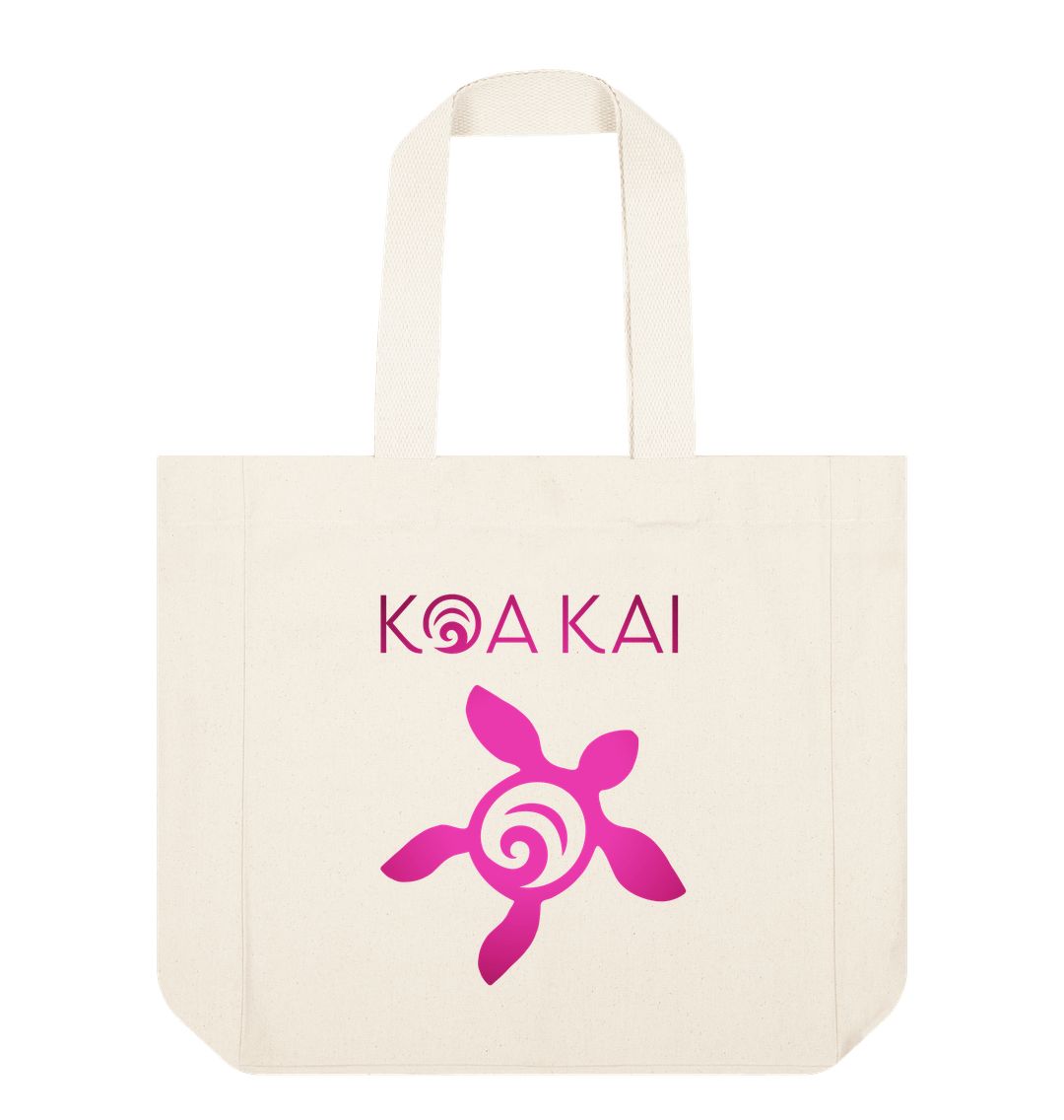 Natural Koa Kai Shopper tote