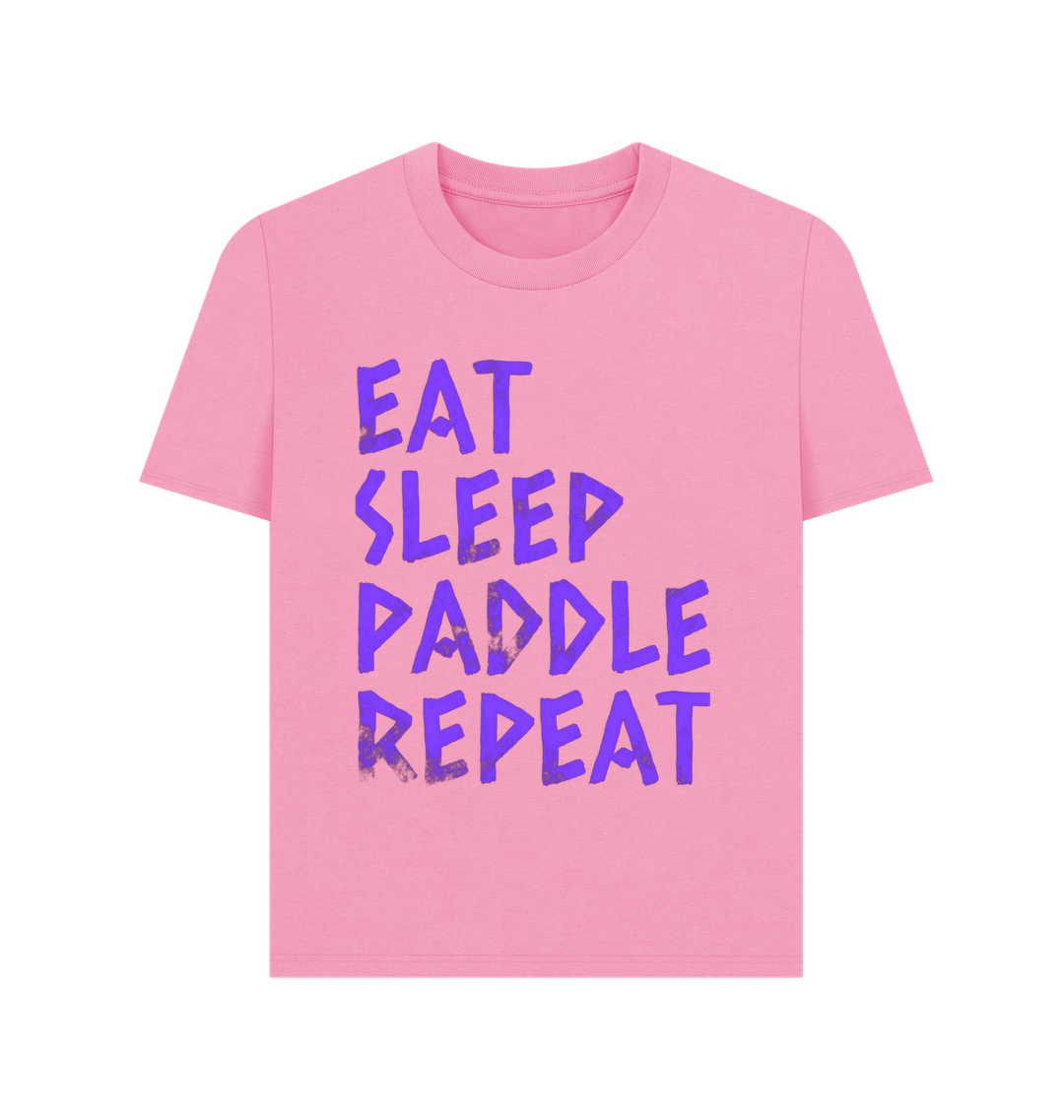 Rose Pink Printed T-shirt Front