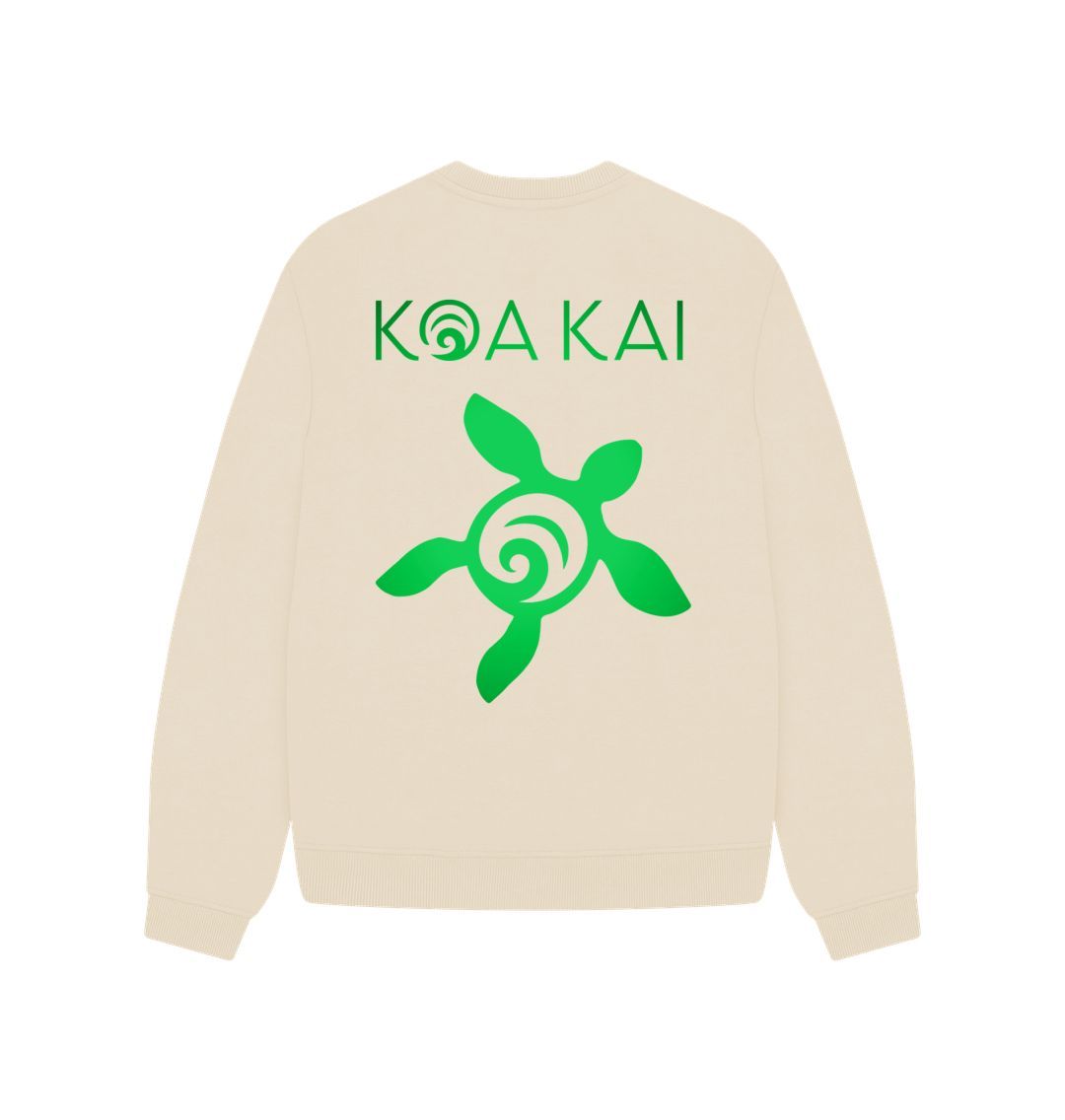 Olive Koa Kai oversized jumper