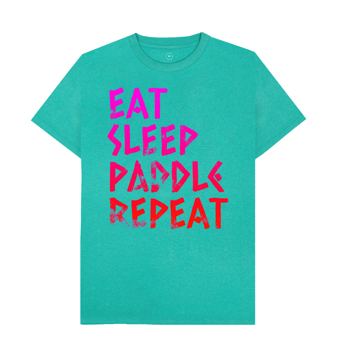 Seagrass Green Recycled Printed T-Shirt