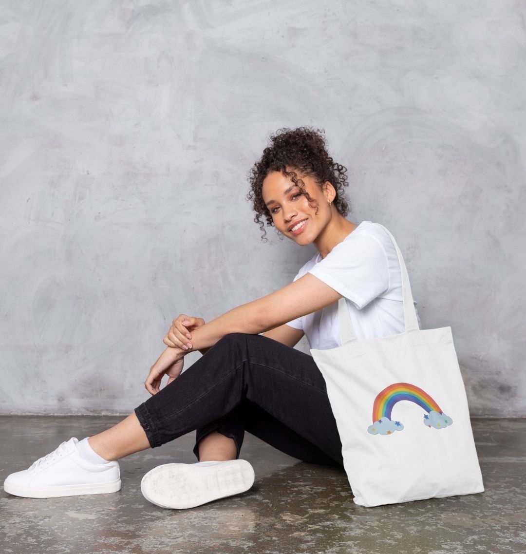 Rainbow tote bag