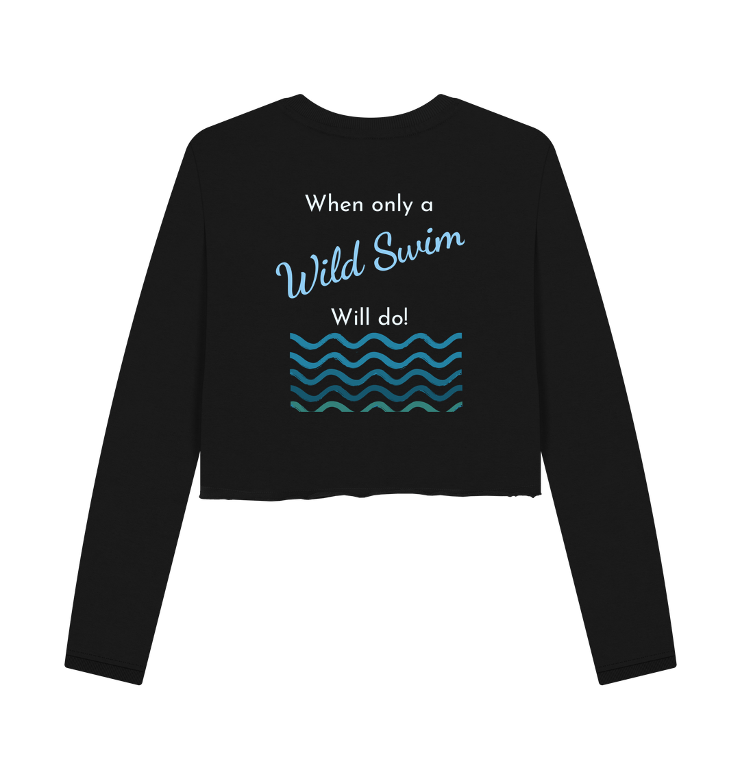 Black Printed Boxy Jumpers