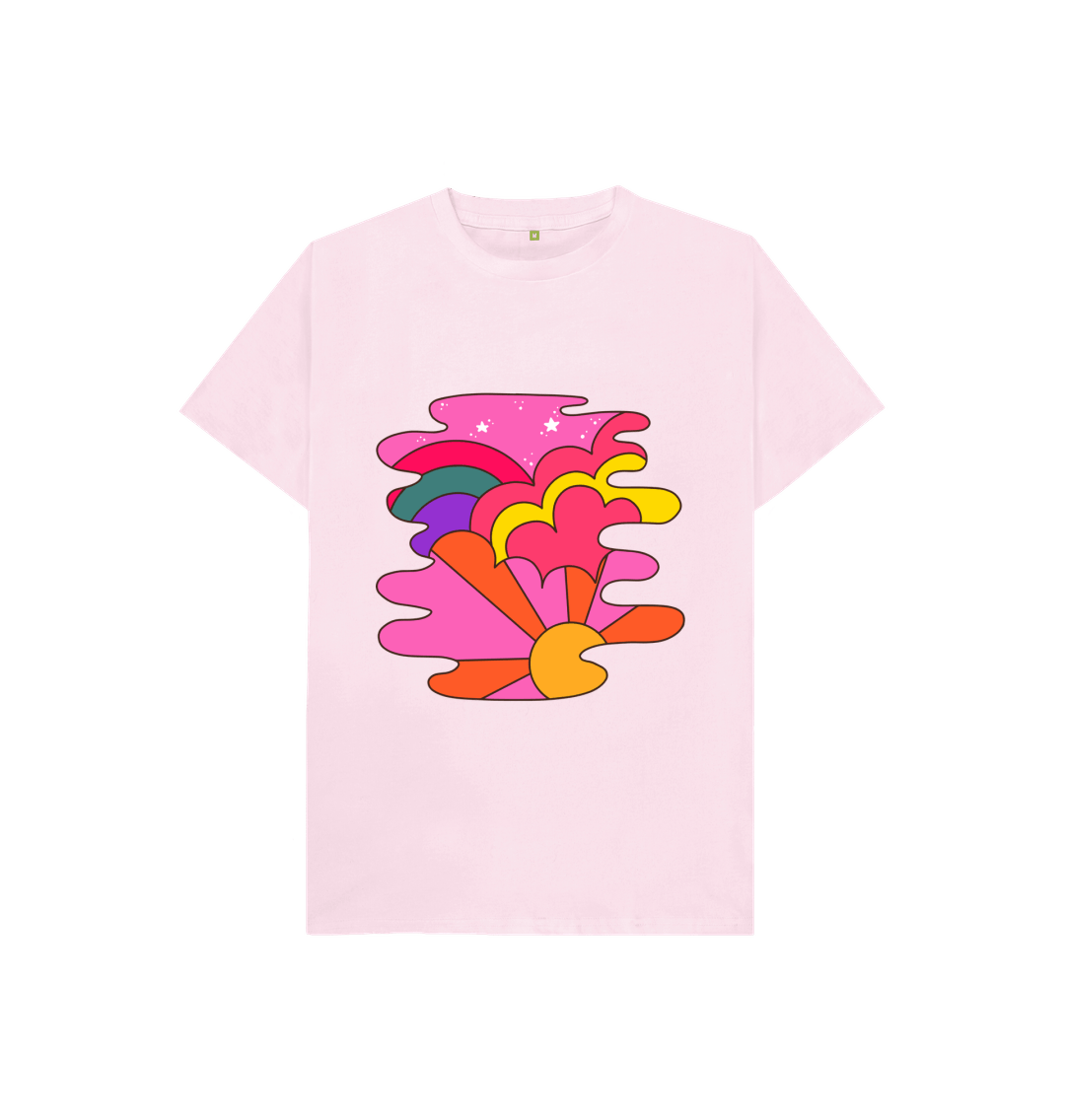 Pink Printed Kids T-Shirt