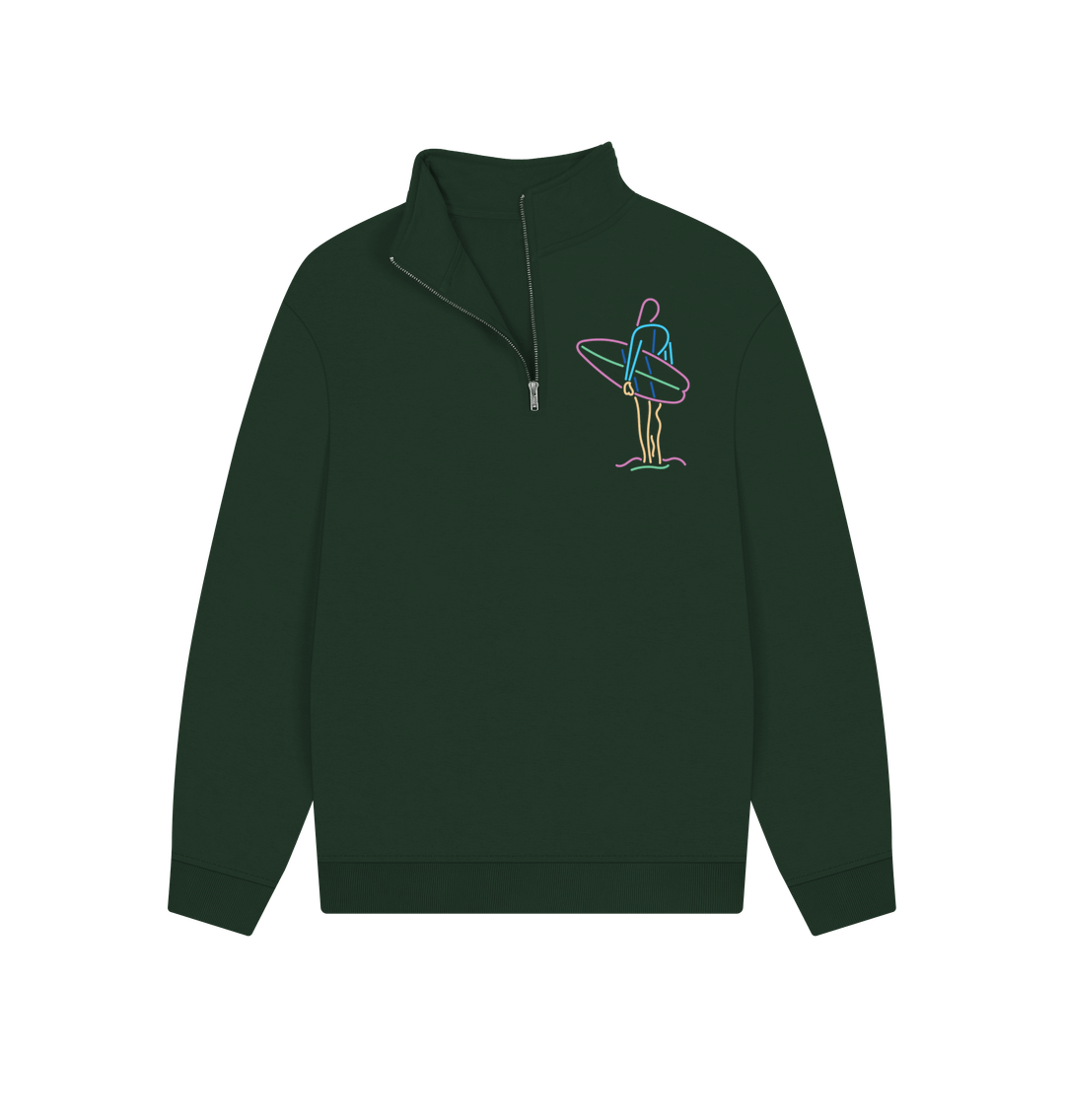 Evergreen Maeve 1\/4  zip sweater