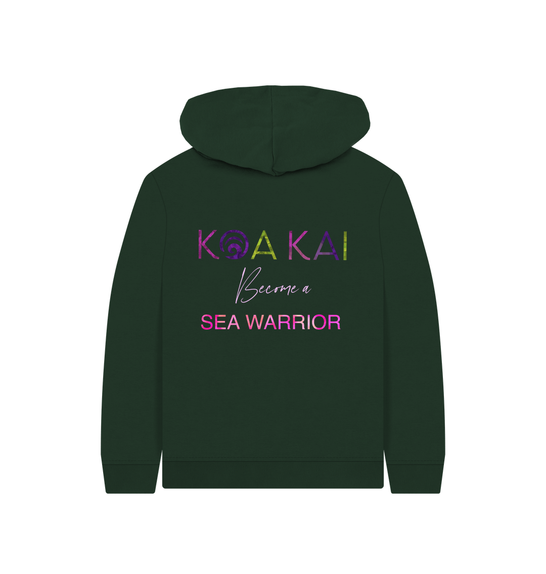 Evergreen Printed Kids Hoodie