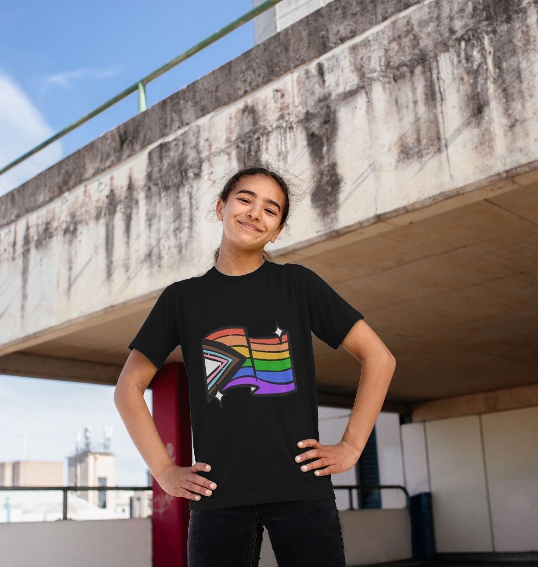 Pride butterfly tee by Ella