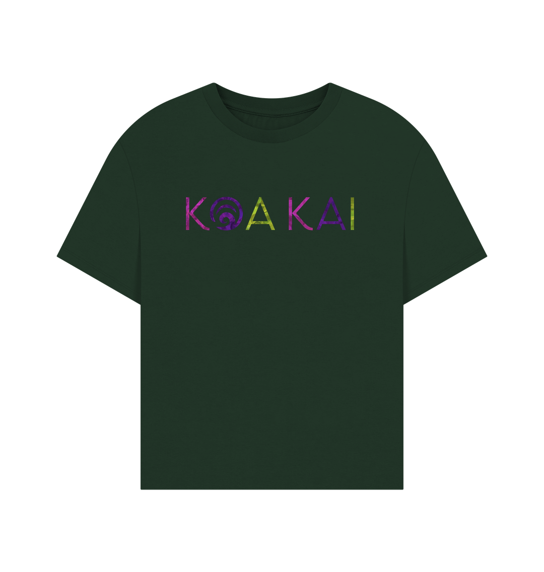 Evergreen Koa Kai Women's Oversized Tee