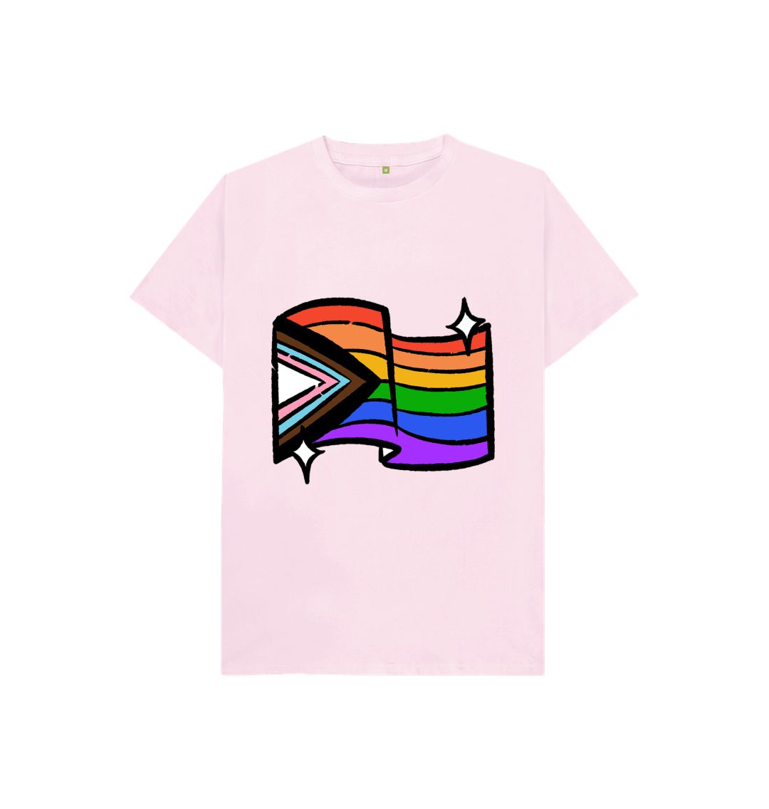 Pink Pride butterfly tee by Ella