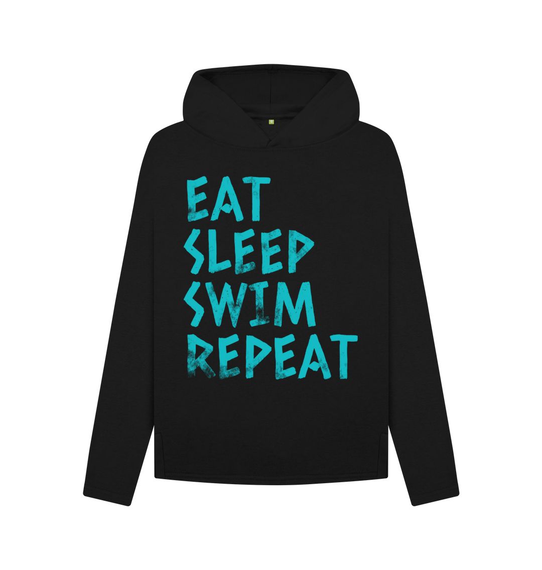 Black Swim Hoodie