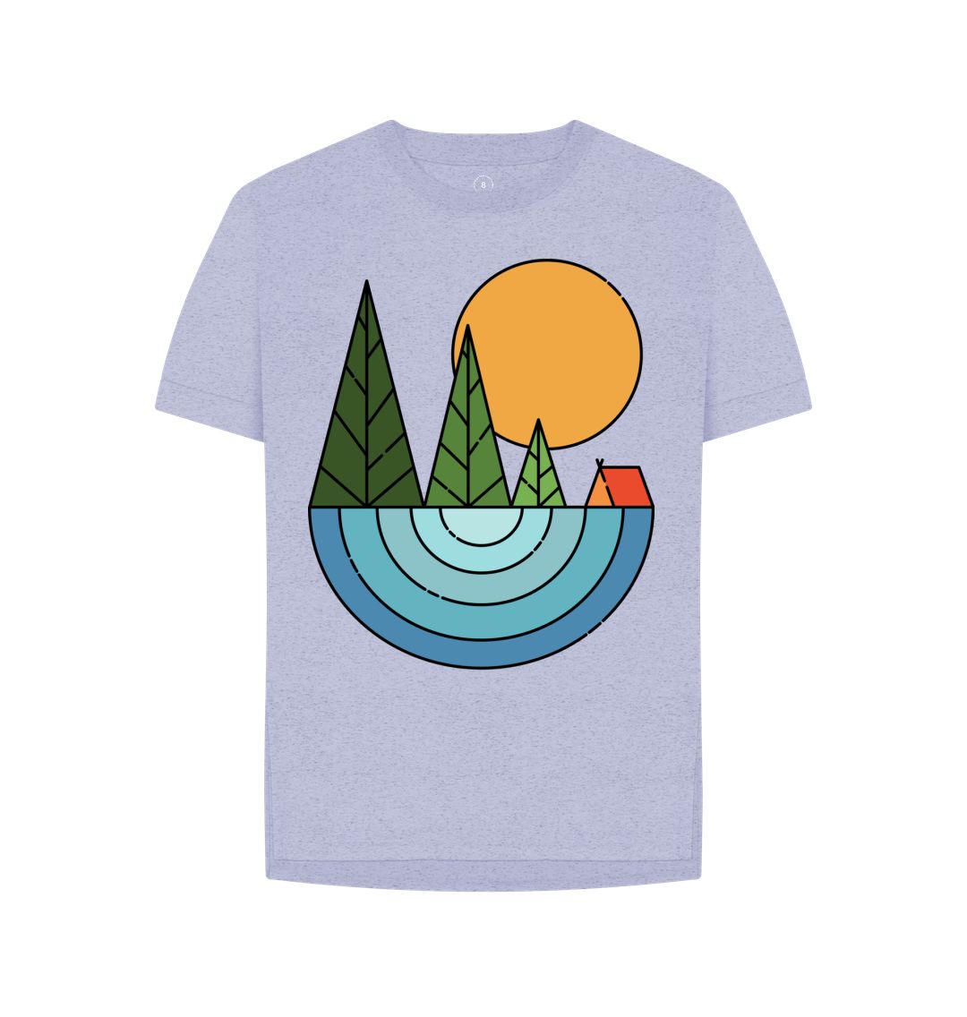 Lavender Under the sun Women's Remill\u00ae Relaxed Fit T-shirt