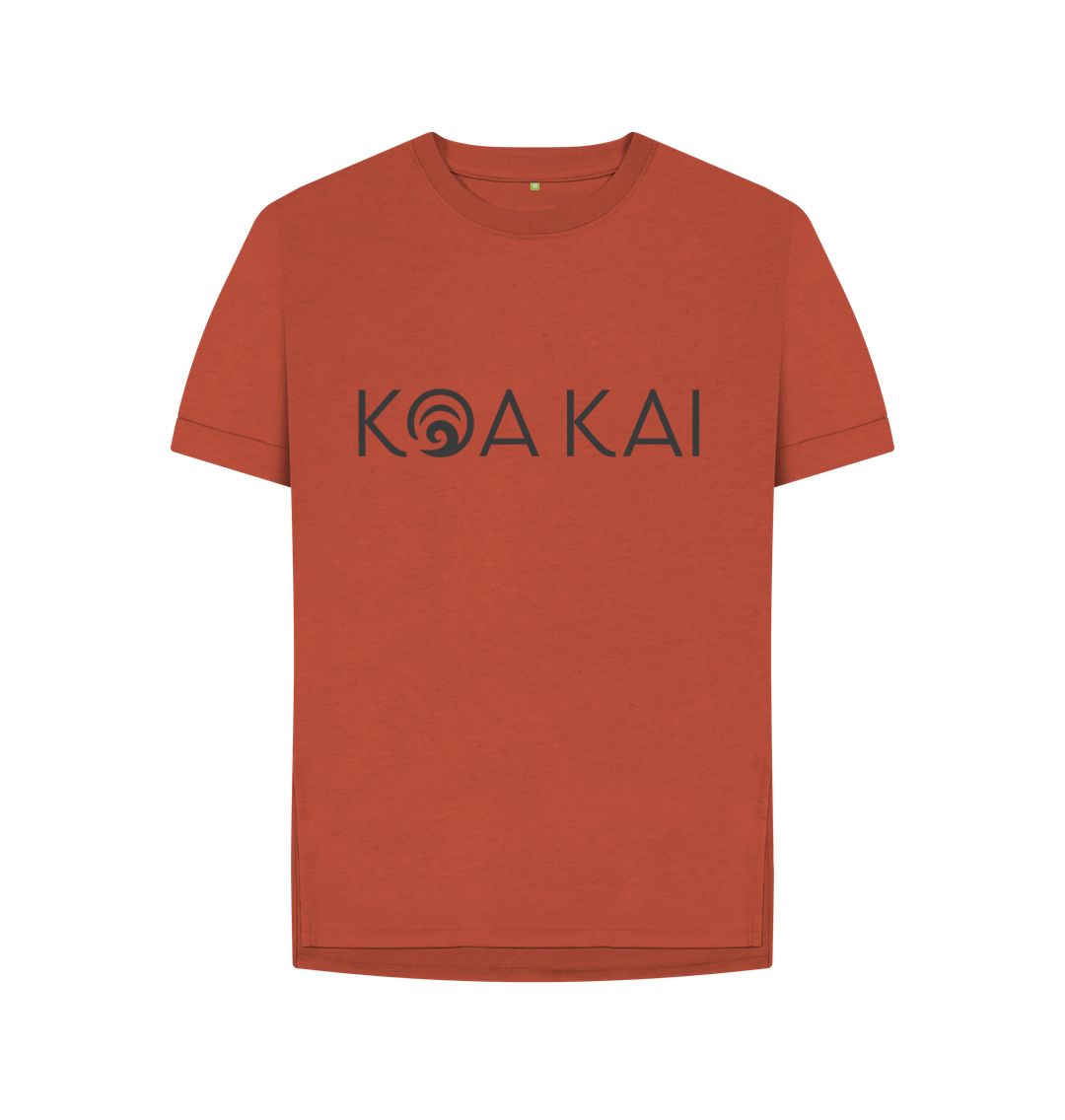 Rust Koa Kai Classic relaxed t-shirt