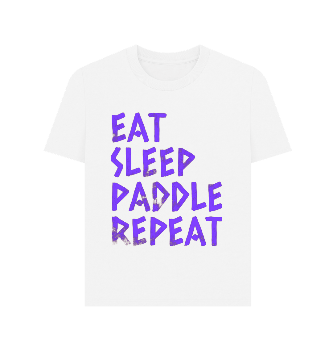 White Printed T-shirt Front