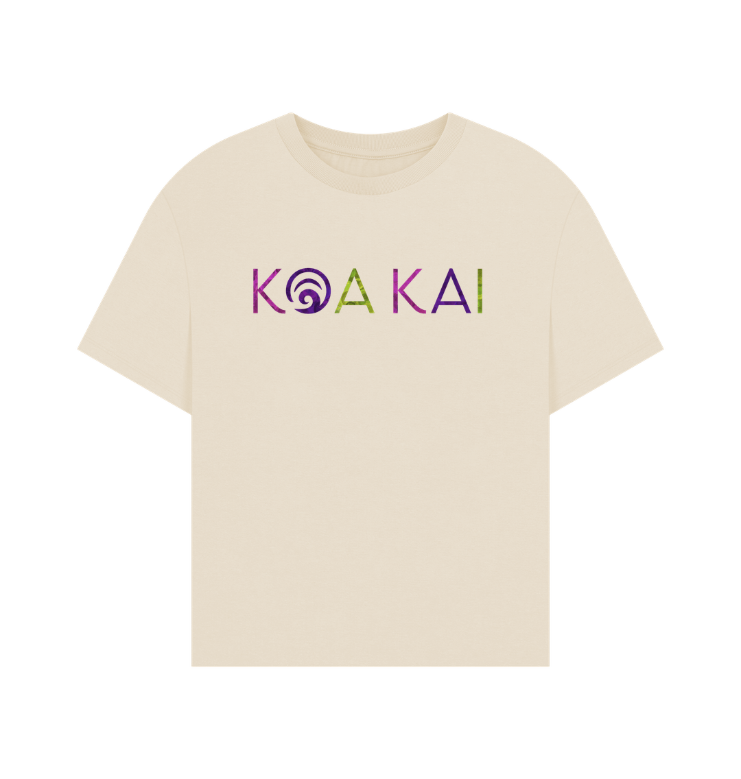 Oat Koa Kai Women's Oversized Tee