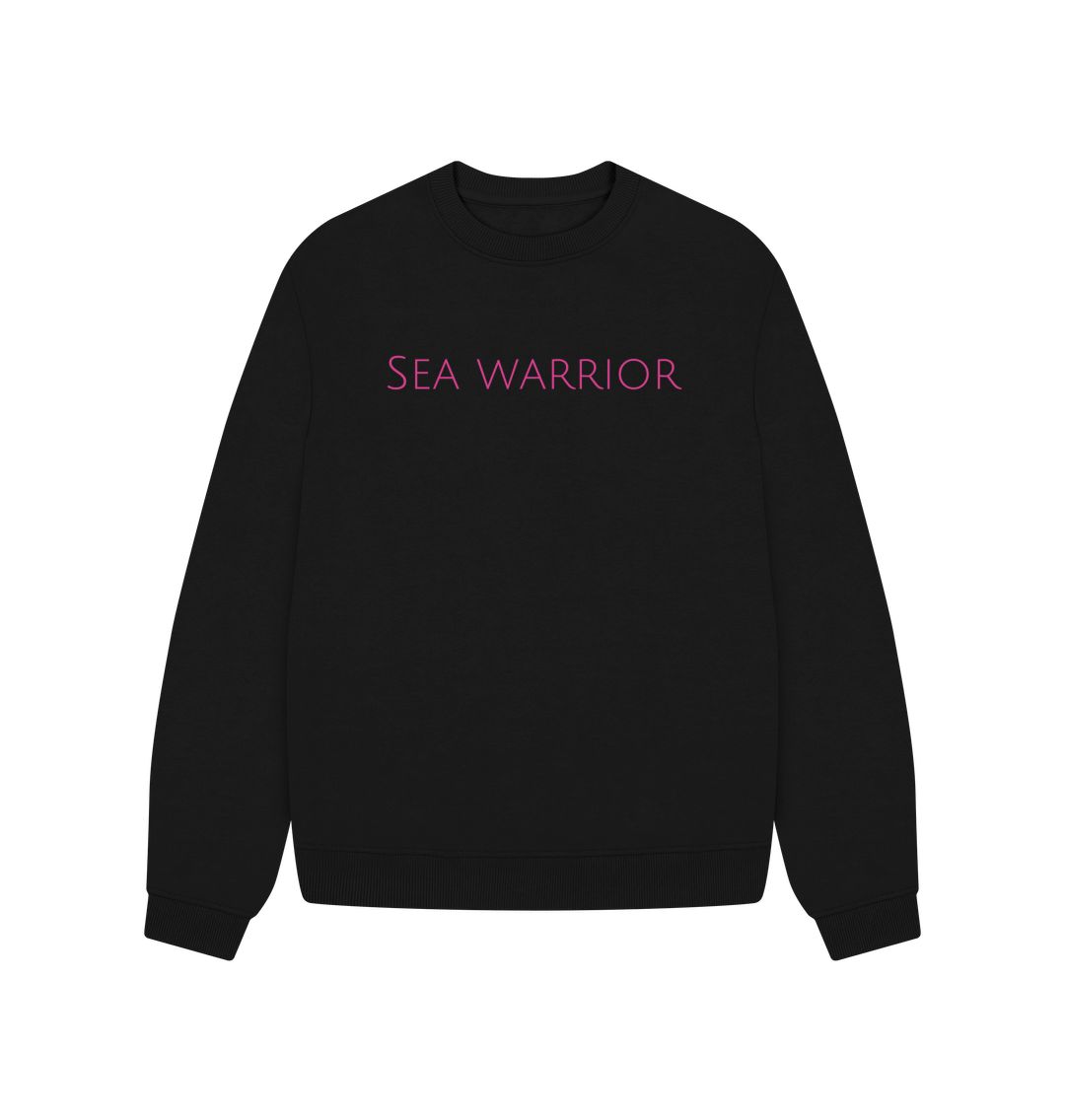 Black Sea Warrior Women's Oversized Jumper