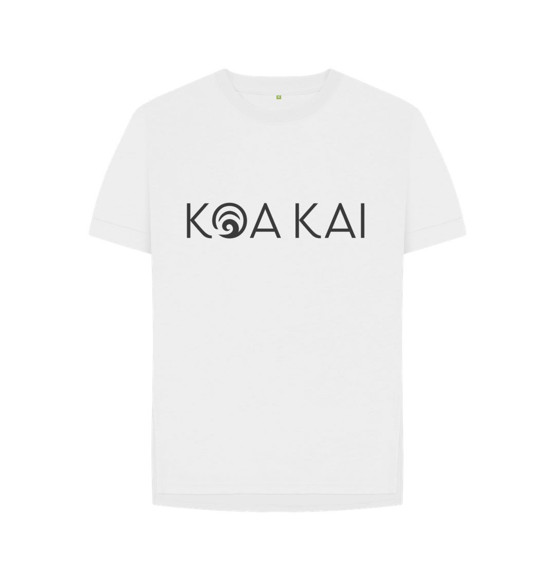 White Koa Kai Classic relaxed t-shirt