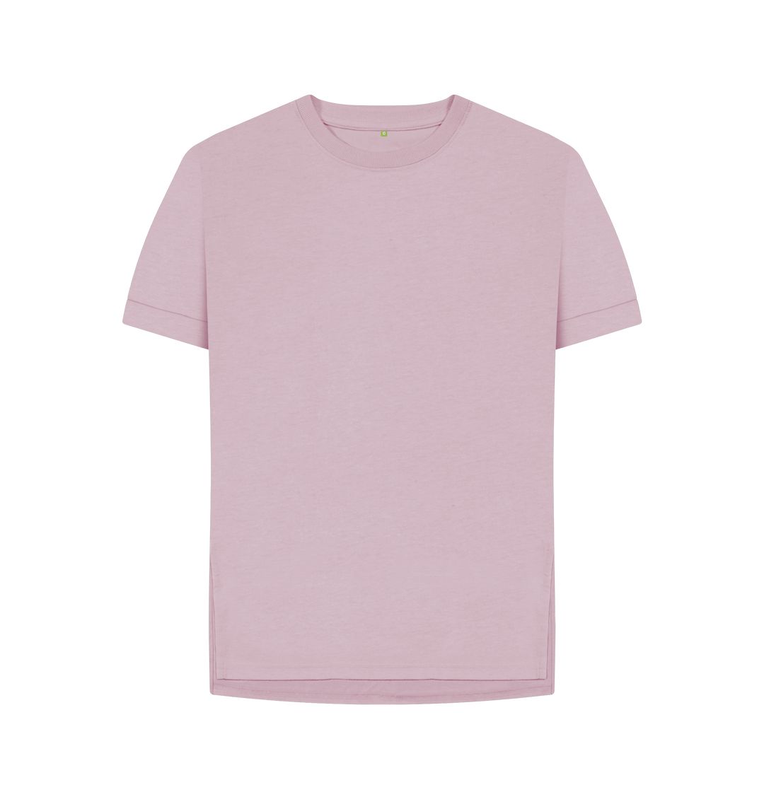 Mauve Womens relaxed fit tee