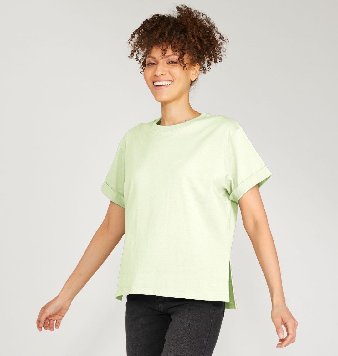 Womens relaxed fit tee