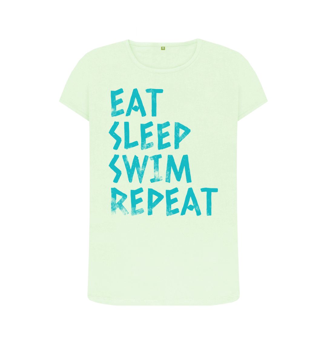 Pastel Green Swim Tee