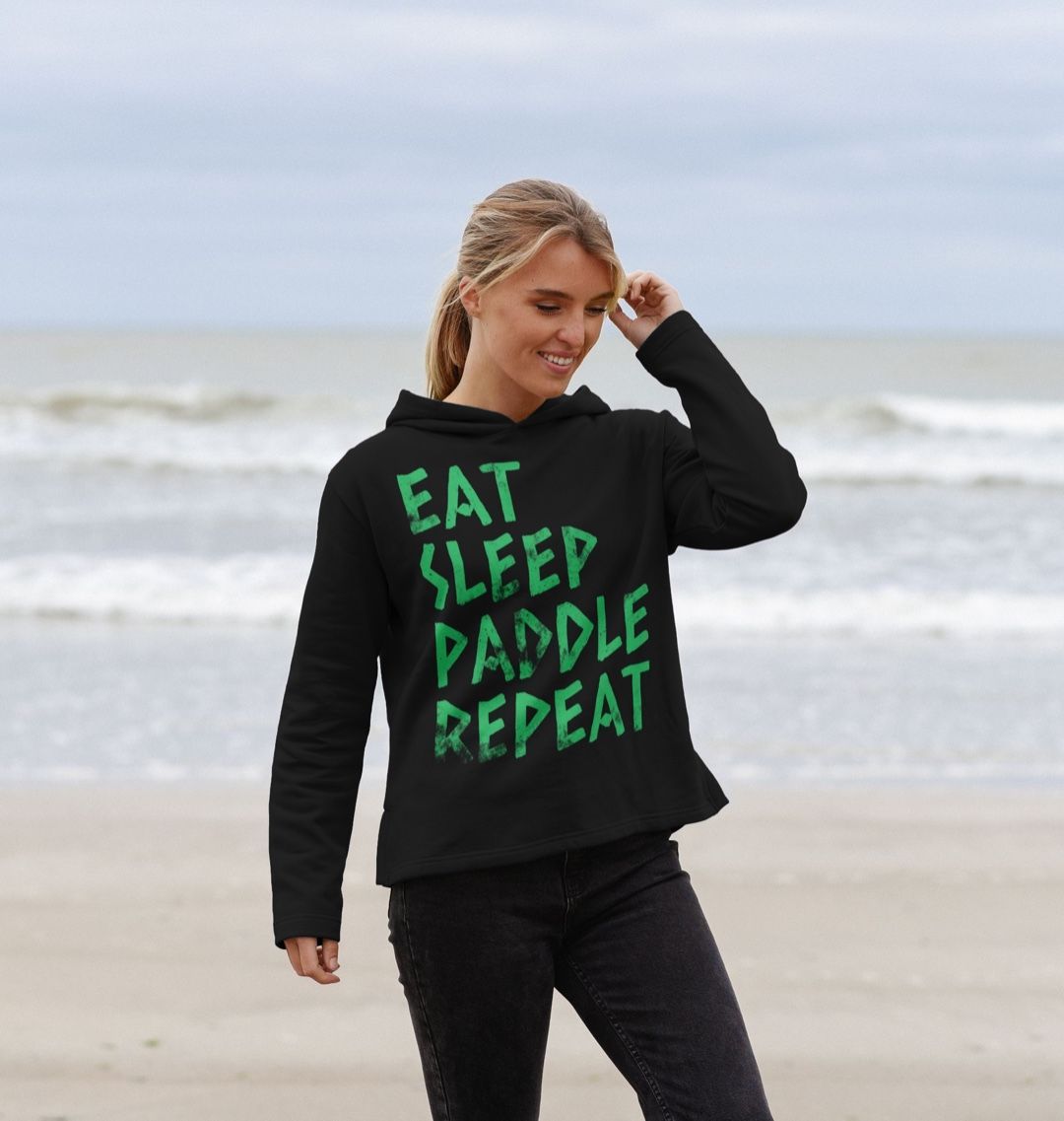 Eat Sleep Paddle Repeat Remill® Relaxed Fit Hoodie