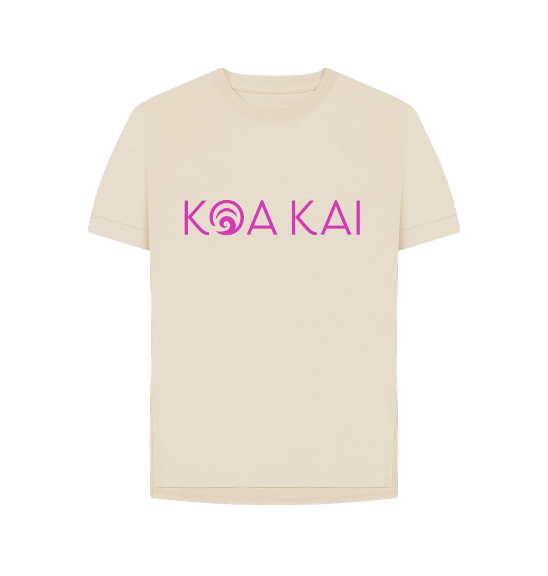Oat Koa Kai Women's Relaxed Fit Tee