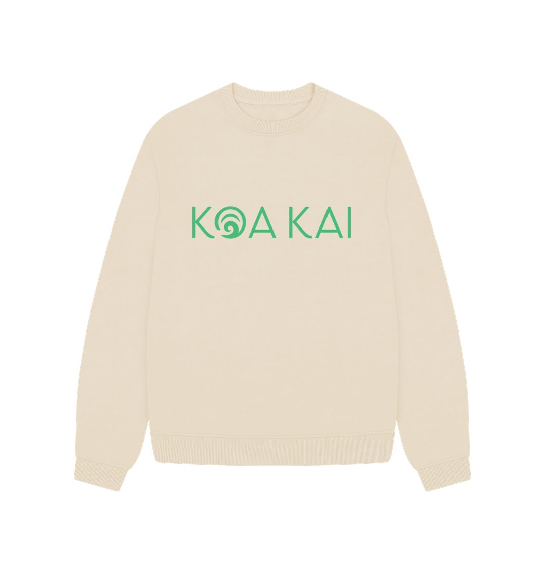 Oat Olive Koa Kai oversized jumper