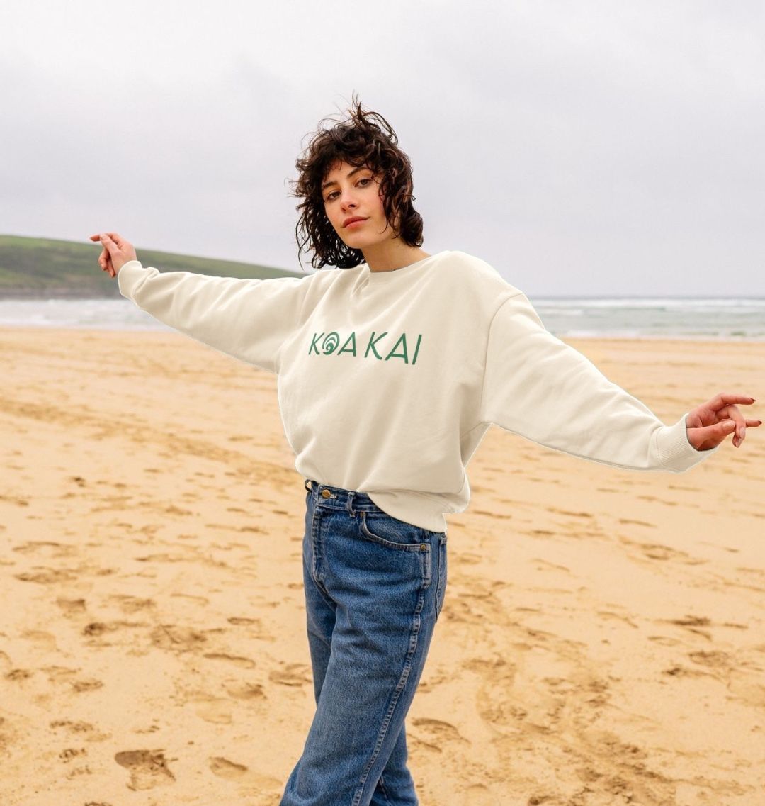Koa Kai Olive Oversized jumper