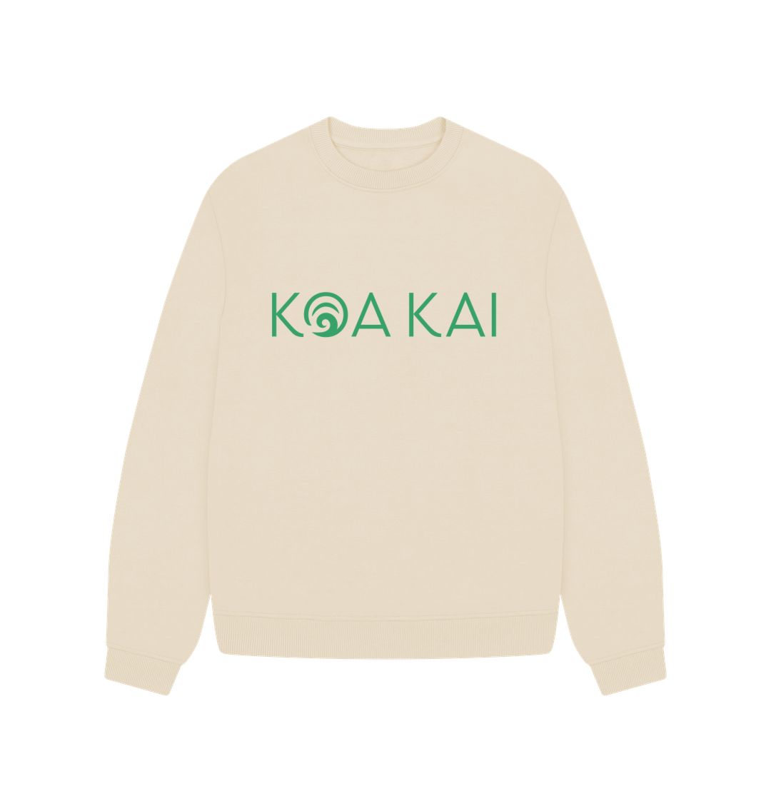 Oat Koa Kai Olive Oversized jumper