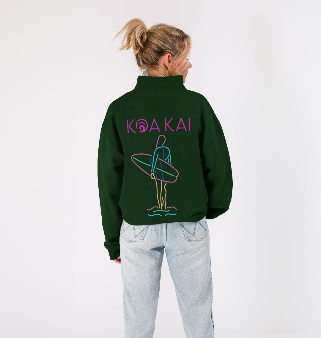 Maeve 1/4  zip sweater