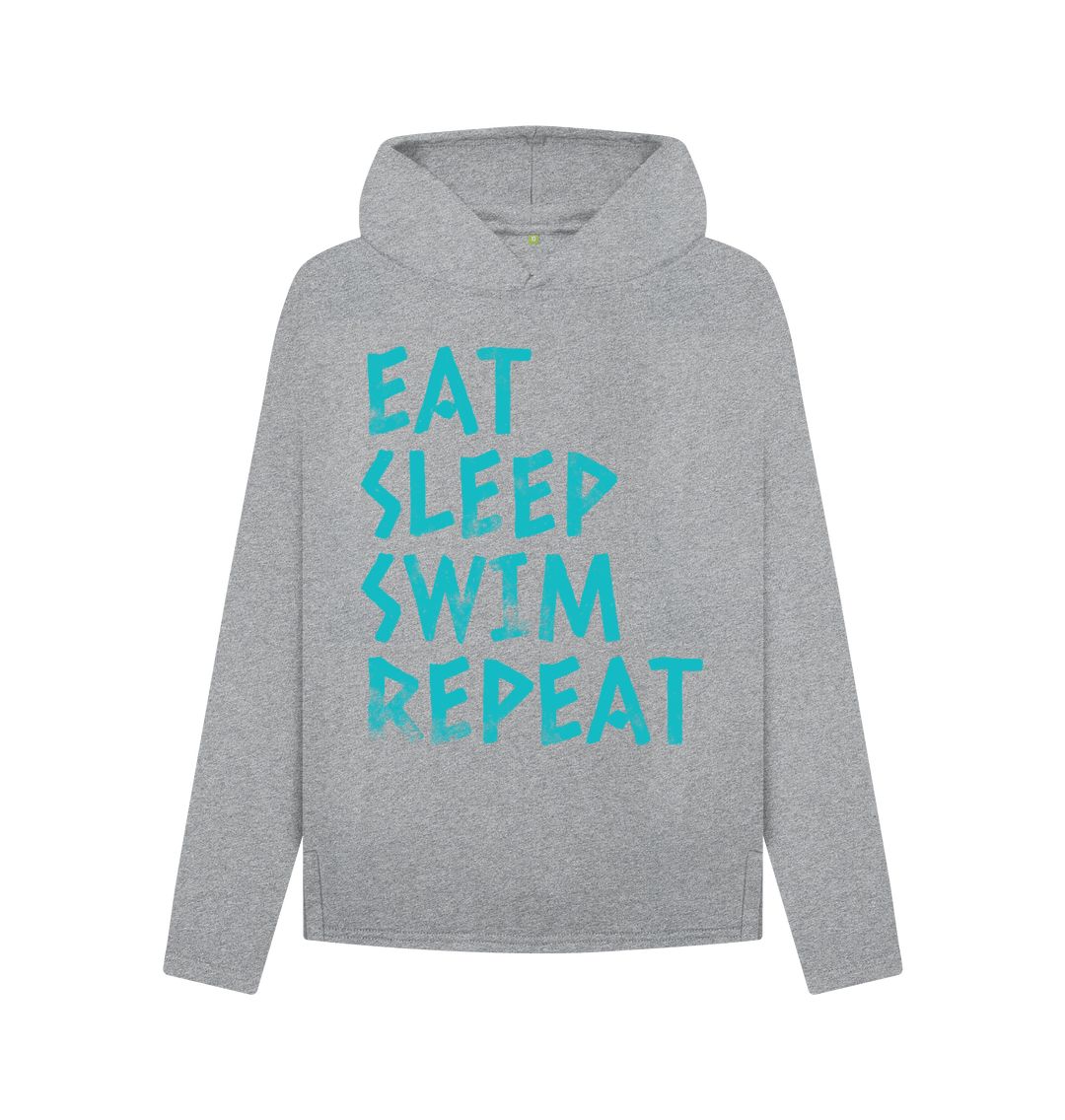 Athletic Grey Swim Hoodie