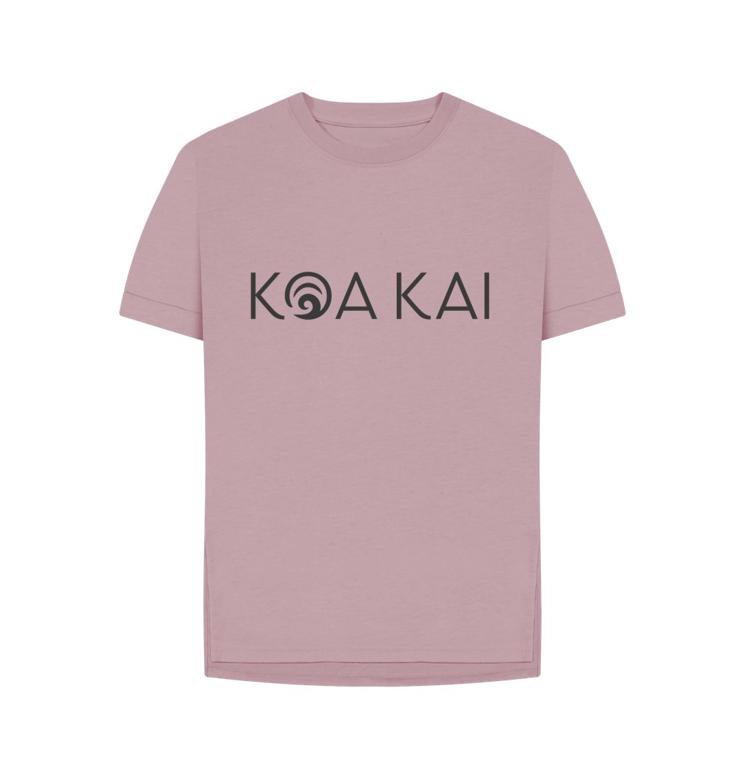 Mauve Koa Kai Classic relaxed t-shirt