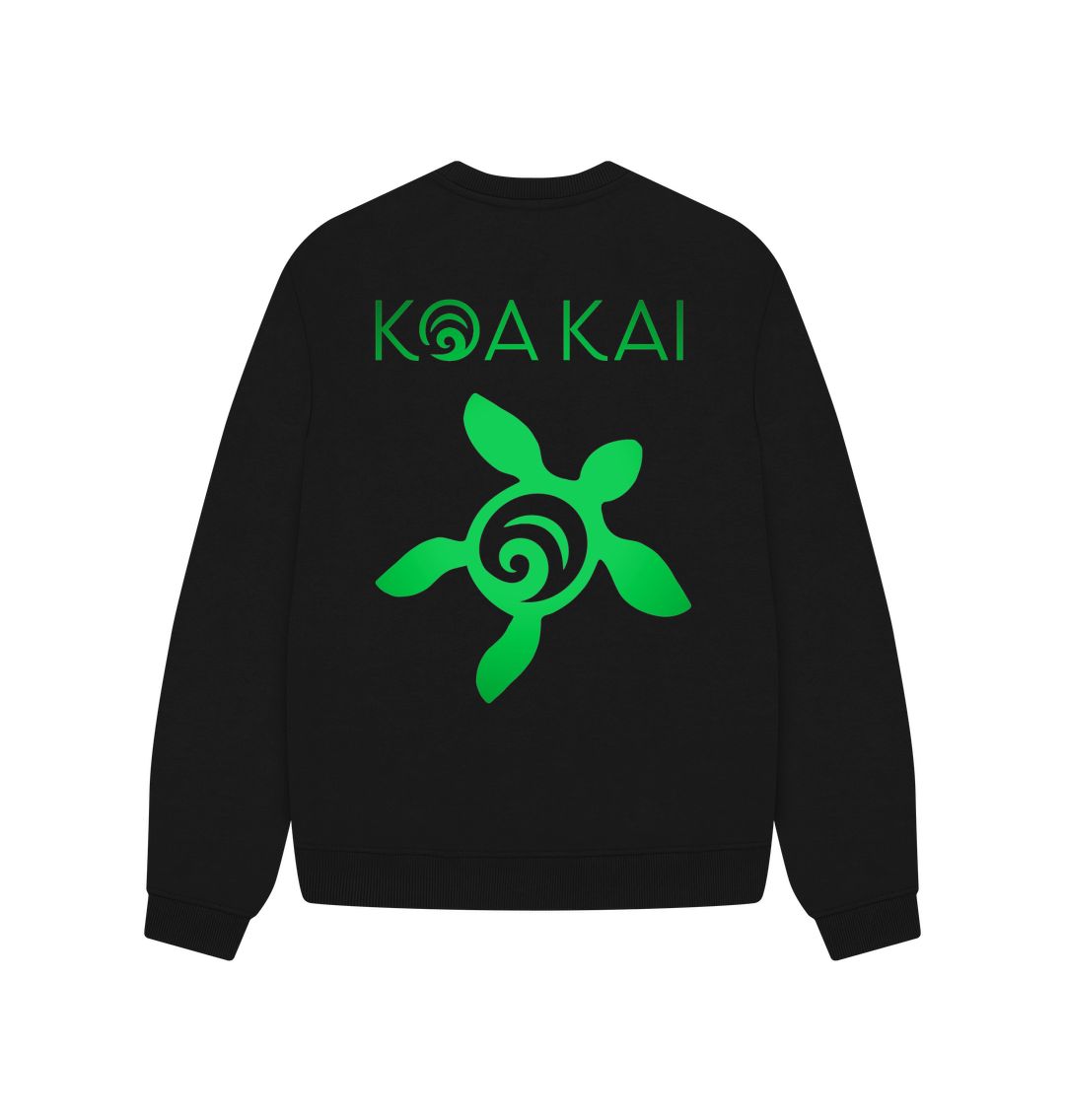 Olive Koa Kai oversized jumper
