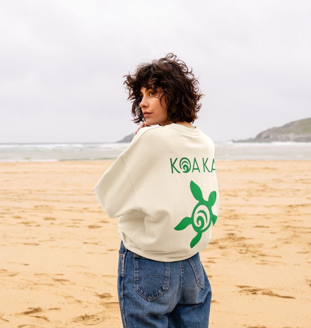 Olive Koa Kai oversized jumper