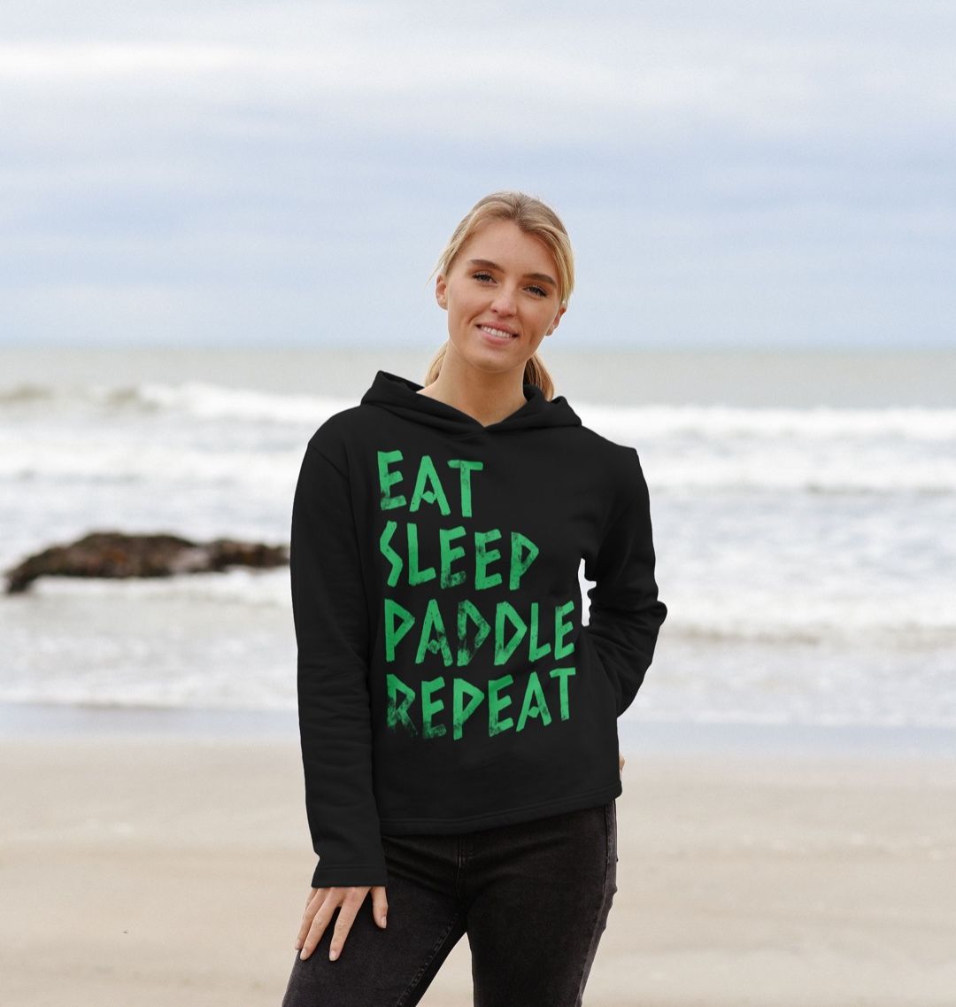 Eat Sleep Paddle Repeat Remill® Relaxed Fit Hoodie